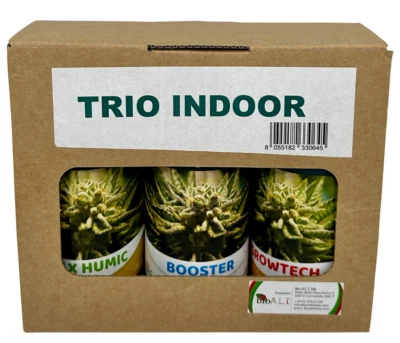 Concimi Liquidi per la coltivazione indoor della Canapa - TRIO INDOOR Bio A.L.T.