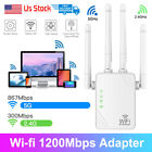 Dual-Band Wifi Extender Repeater Wireless Router Range Network Signal Booster