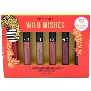 SEPHORA COLLECTION Wild Wishes Cream Lip Stain Set of 6