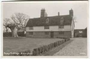PEPYS COTTAGE, BRAMPTON - Cambridgeshire, Huntingdonshire Postcard - Picture 1 of 2