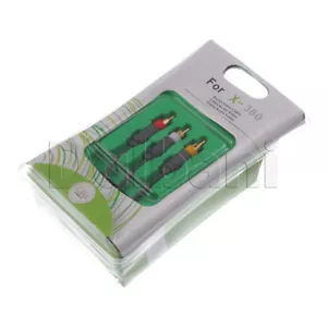 New HD TV Component Audio Video AV Cable Cord for Microsoft Xbox 360 (1.8M) - Picture 1 of 1