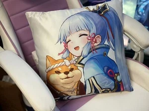 Ayunda Khairunissa Genshin Impact peripheral double-sided pillow 17.5*17.5in US - Picture 1 of 3