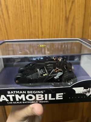 The Batmobile - Batman Begins - Eaglemoss Hero Model 1:43 scale New - Image 1 of 4