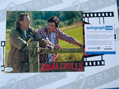 JOHN SCHNEIDER signed photo SMALLVILLE / JONATHAN KENT  8x10 ACOA C Cover