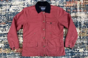Guideboat Co. Chore Barn Jacket Women’s Small Utility Field Canvas Red Tennesse - Picture 1 of 16