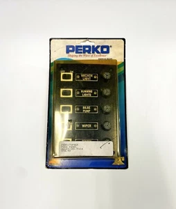 Perko Marine Toggle Switch / Fuse Panel Boat  - Picture 1 of 4