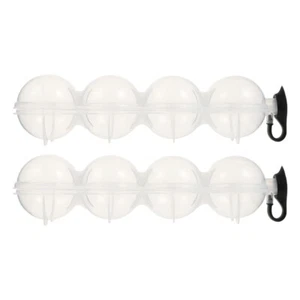 2pcs Ice Cube Bin Freezer Silicone Ice Cube Ice Tray - Picture 1 of 12