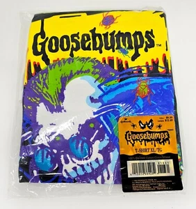 Goosebumps Curly Hallmark Cotton T-Shirt Tee Size XL Vintage 1995 New Sealed - Picture 1 of 4