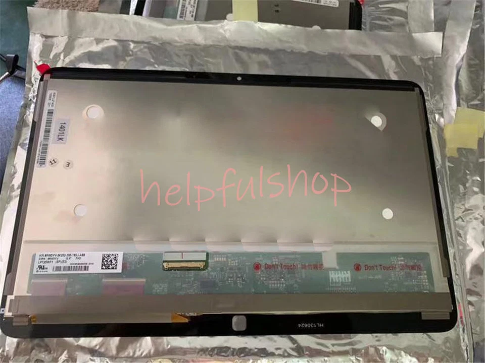 LP125WF1 SPA2 12.5" 1920×1080 LCD Screen Assembly for Dell XPS12 9Q23 - Image 1 of 1