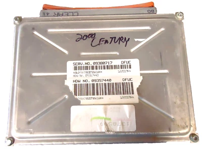 Módulo de control del motor Buick Century 2000 09380717 Foto 1 de 3