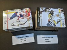2008-09 Upper Deck Hockey Series 1 Base Set - U Pick Any To Complete Your Set
