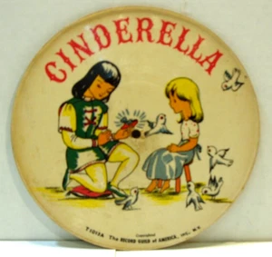 Cinderella & The Ugly Duckling Picture Disc © Record Guild of America T1013 - Imagen 1 de 2