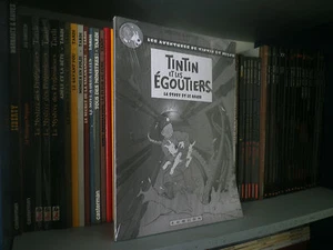Tintin et les égoutiers - Pastiche - Woody/Hitch - BD d'après Hergé - Picture 1 of 7