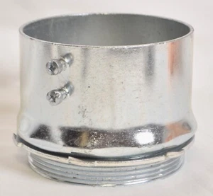 EMT/IMC Rigid 4" Set Screw Coupling Connector - Picture 1 of 4