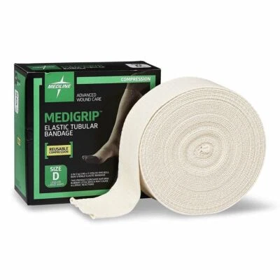 Medline Medigrip Tubular Bandage Roll, Size D For Large Arms & Legs, 1 Roll - Image 1 of 4