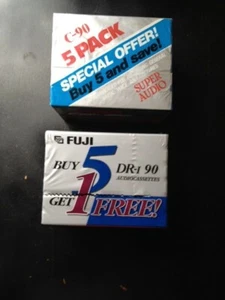 Mix of Various New Cassette tapes - New Unopened - Picture 1 of 3