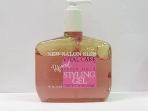 Vital Care Professional Super Hold Styling Gel No Alcohol 16 oz Brand New - Picture 1 of 2