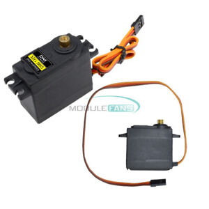 Micro MG995 Servo Motor 180 Degree Metal Gear High Speed for Helicopter Car Boat
