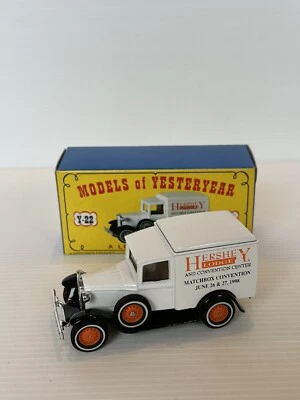 MATCHBOX MODELS OF YESTERYEAR Y-22 CODE 2 1930 FORD MODEL A VAN. - Image 1 of 4