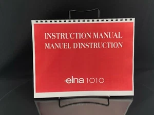 Elna 1010 Sewing Machine Instructions Manual User Guide Vintage Reprint Copy - Picture 1 of 4