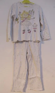 H&M° Bonito Pijama T. 110 116 Blanco 2 Divisores Niña Ropa de noche Pijama - Imagen 1 de 3