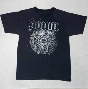 Vintage 2007 Down Band Kurzarm schwarz alle Größen T-Shirt AR1289 - Bild 1 von 3