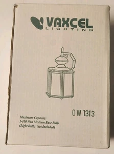 Vaxcel Lighting OW1313 Outdoor Wall Lamp Solid Brass-Missing Piece - Picture 1 of 8