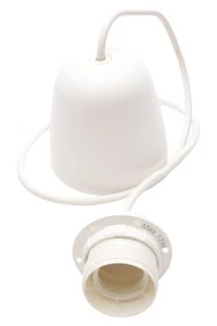 IKEA W-ra14na Deckenleuchte Hängeleuchte Weiß Skandinavisch Modern - Bild 1 von 2