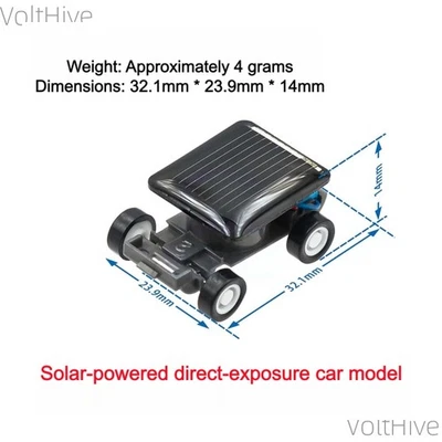 1PCS Solar-powered Direct-exposure Car Model Good Quality At A Reasonable Price - Image 1 of 4