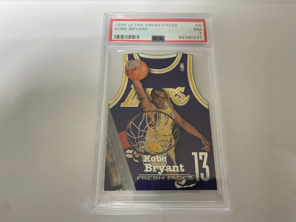 Kobe Bryant 1996 Ultra Fresh Faces #3 RARE  Rookie RC PSA 7 NM - Image 1 of 1