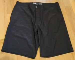Pantalones Cortos BKE Híbridos Calce Atlético Para Hombre Gris Negro Talla 38/21 - Imagen 1 de 6