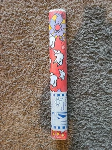 Rolle Original ROTES Clopay PETER MAX Kontaktpapier Vintage 1967 - Bild 1 von 4