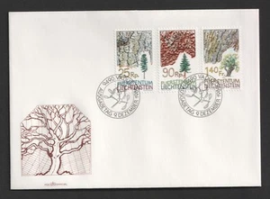 1986 Liechtenstein Tree Park FDC. Vaduz First Day Cover - Picture 1 of 1