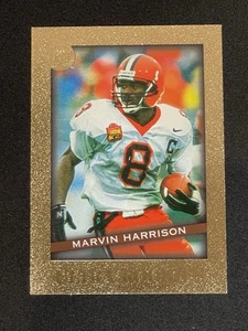 1996 NFL FLEER ULTRA GOLD BORDER ROOKIES Marvin Harrison Colts Syracuse WR 13/30 - Picture 1 of 3