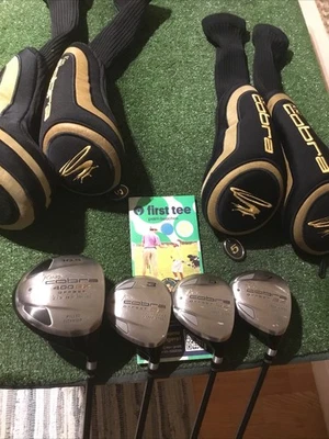 King Cobra Offset SZ Woods Set (Driver, 3W, 5W, 7W)Regular SL-60 Graphite Shafts - Image 1 of 4