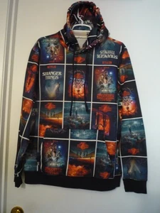 Stranger Things Hoodie=adult m-kangaroo front pocket-netflix-heavy knit material - Picture 1 of 5