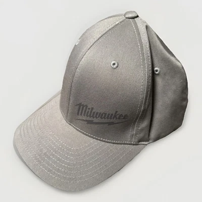 Milwaukee Workskin FlexFit Gris/Negro Ajustado S/M Elastizado Flex Sombrero Gorra Herramientas Foto 1 de 4
