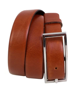 Ann Taylor BROWN GENUINE LEATHER 7/8"Wd SKINNY DRESS CASUAL WOMEN'S BELT S (A30 - Picture 1 of 10