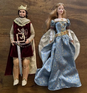 Ken Barbie Camelot's King Arthur Queen Ginebra 1999 juntos para siempre 23880 - Imagen 1 de 15