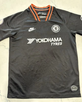 Camiseta deportiva de fútbol Chelsea FC Nike Pulisic negra Yokohama talla juvenil XL Foto 1 de 4