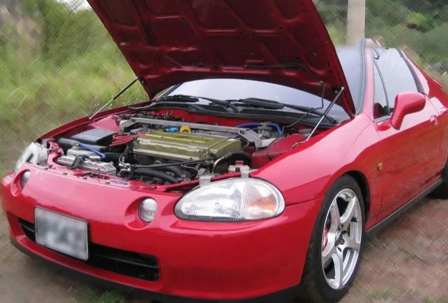 Puntales de capó para Honda CR-X del Sol 1992-1998 amortiguadores de gas soportes de elevación de choque Foto 1 de 4