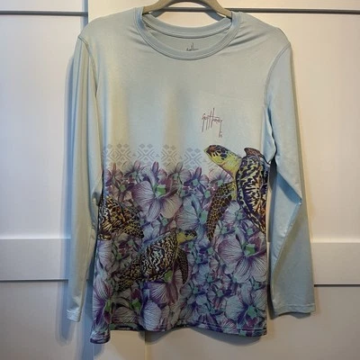 Guy Harvey Performance Long Sleeve Shirt M Women - Image 1 of 3