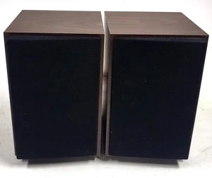 LG XAS14F Woodgrain Bookshelf Speakers – Pair – 6 Ohm 10W – Excellent Condition - Picture 1 of 5