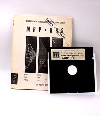 MRP DSS VERSIÓN 4.01 software de colección Dr. Philip S. Chong sistemas de soporte Foto 1 de 4