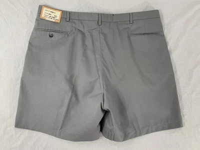 NEW! Vtg ALL BILT for HERTZ Mens 40R (Actual 38"W x 6.5"L) Gray Uniform Shorts - Image 1 of 4