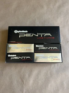 4 Pack(12) TaylorMade Penta Speed Golf Balls - Picture 1 of 1