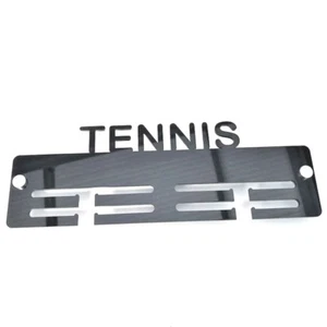 "Tennis" Personalised or Plain Medal Hangers - Various Colours Available - Picture 1 of 12
