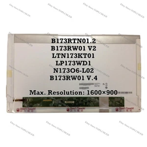 B173RTN01.2 B173RW01 V2 LTN173KT01 LP173WD1 N173O6-L02 B173RW01 V.4 LCD 40 Pin - Picture 1 of 1