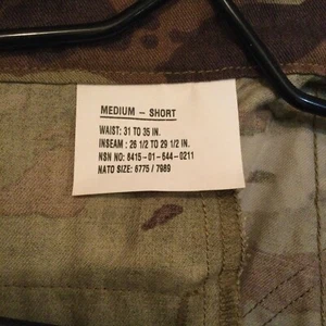 Pant Combat  Advanced, Army Combat Pants, New Size  MS - Picture 1 of 11