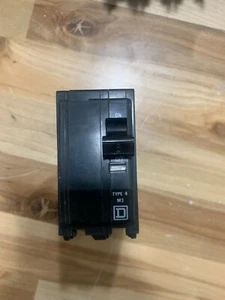 Square D Circuit Breaker, 6 A, 2 Pole, Type QO-X, BS 3871:1965 *FREE SHIPPING*CB - Picture 1 of 3
